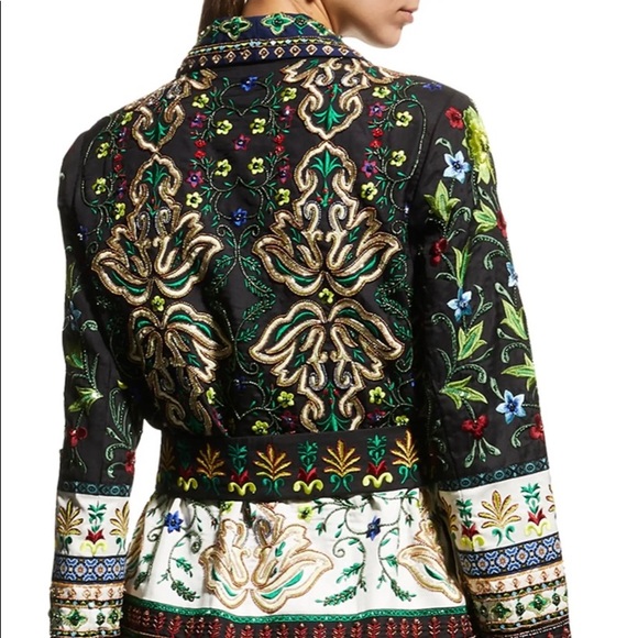 ALICE + OLIVIA Wheaton Embellished Robe - Picture 4 of 6